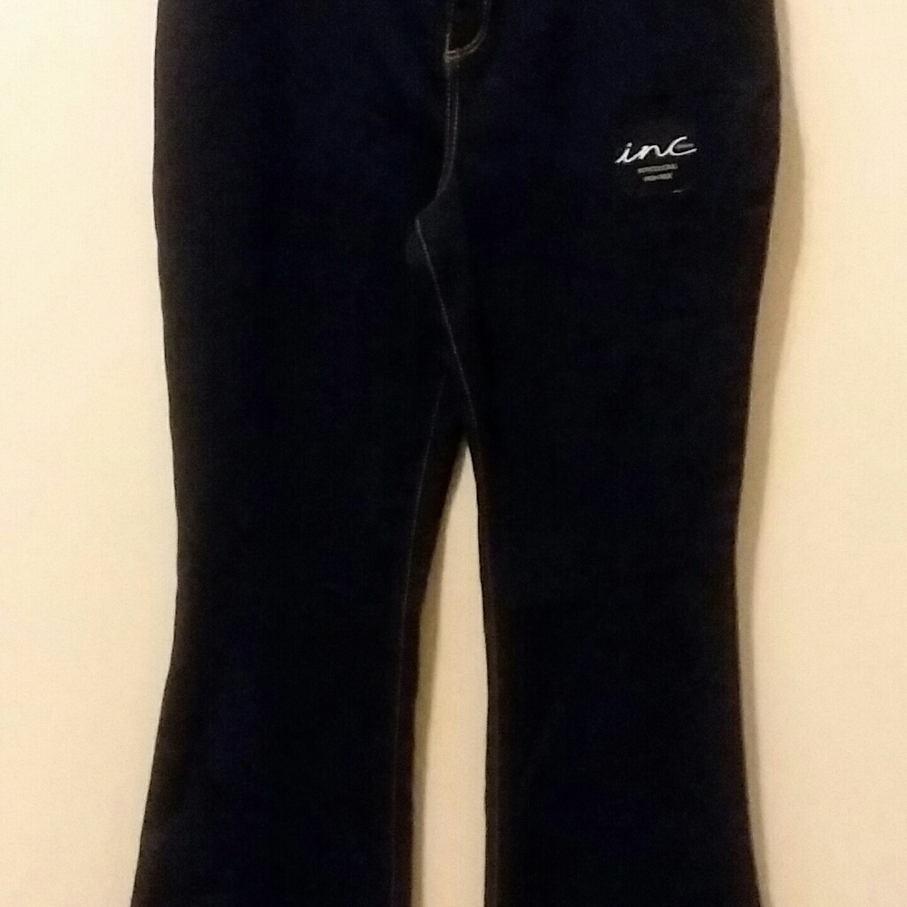 INC International Concepts Flare Leg Regular Fit D